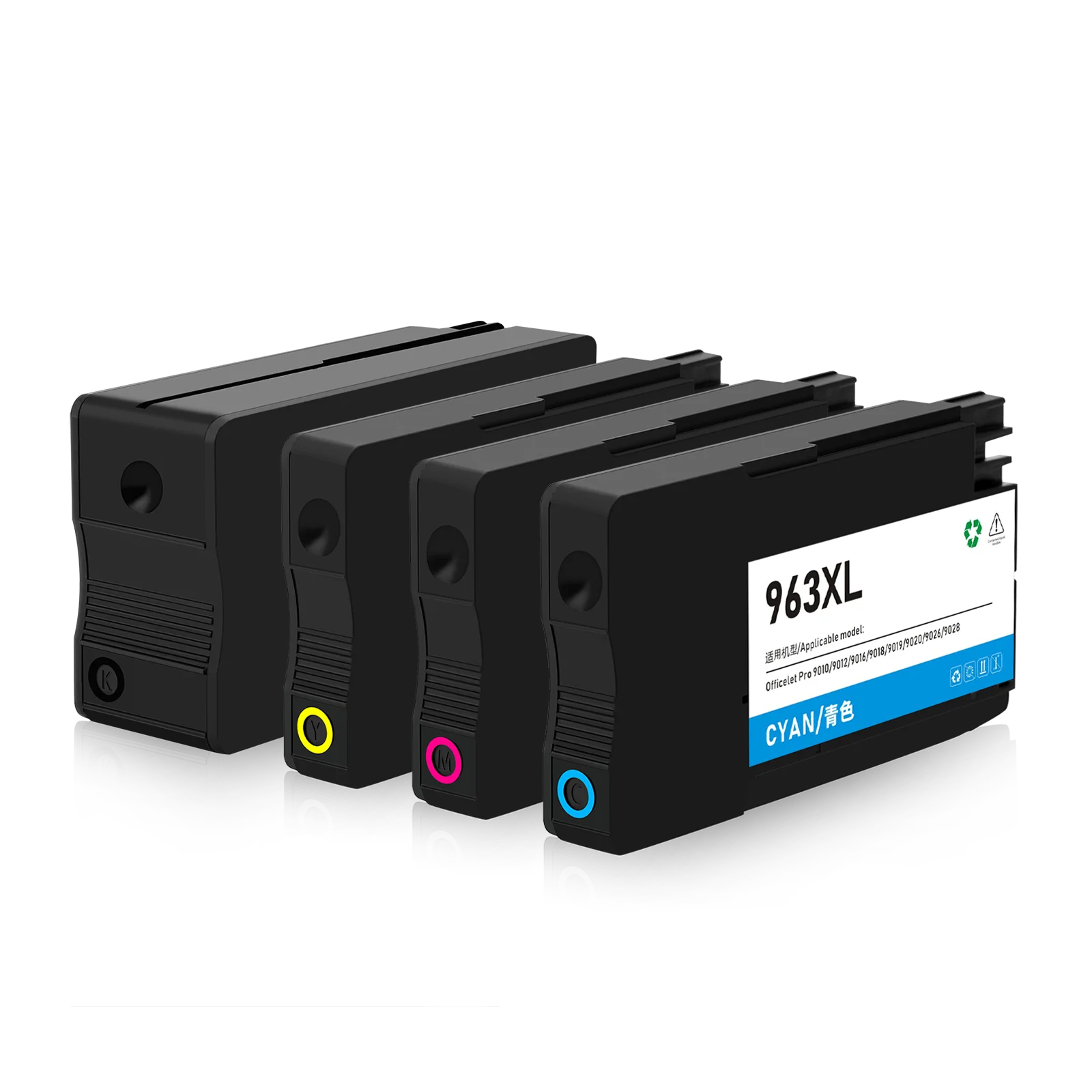 For HPs 963XL Compatible Officejet Pro 9010 9015 9018 9020 Printer Cartridge