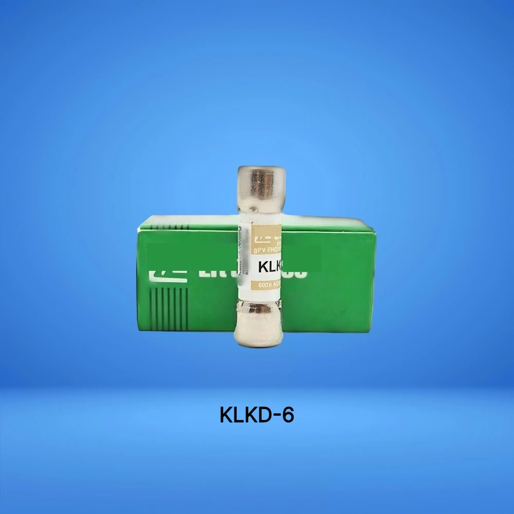 KLKD-6 Fast Acting Midget Cartridge Fuse 6A 600VAC Circuit Protection 1PC OEM