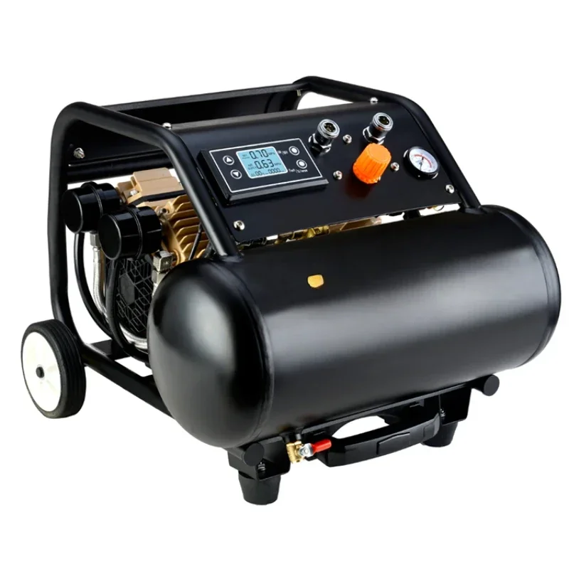 2HP Brushless 15L, 1500W Free Silent Portable Oil-Less Low Noise 4 Gallon Tank Air Compressor GDY-990Kcheap And Fine 2