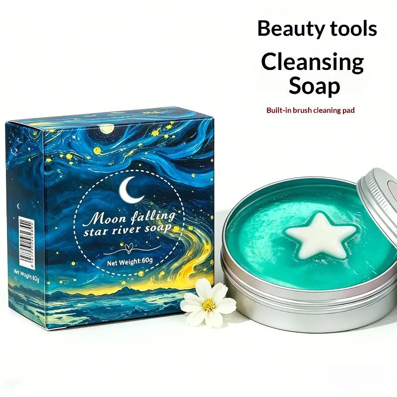 Makeup Brush Cleaner Soap Natural Portable Outdoor Washing Solution