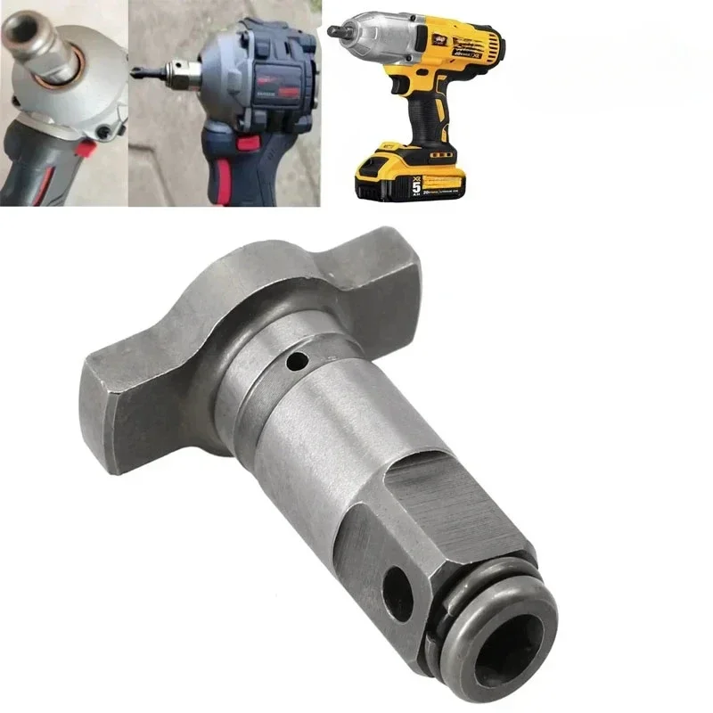 2Pcs 1/2\' 1/4\' Accessories Impact Wrench Spindle Anvil Shaft for Parkside Worx Dewalt Electric Screwdriver Modification Dual Us