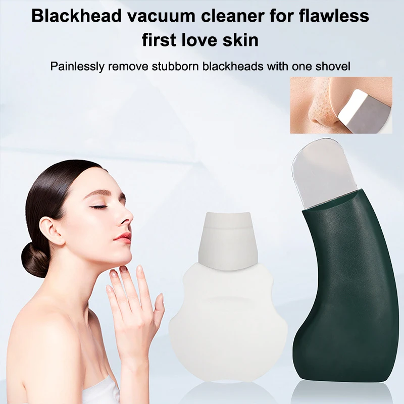 Stainless Steel Blackhead Remover Pore Cleaner Spatula Facial Skin Scrubber Spatula Exfoliator Skin Care Tool