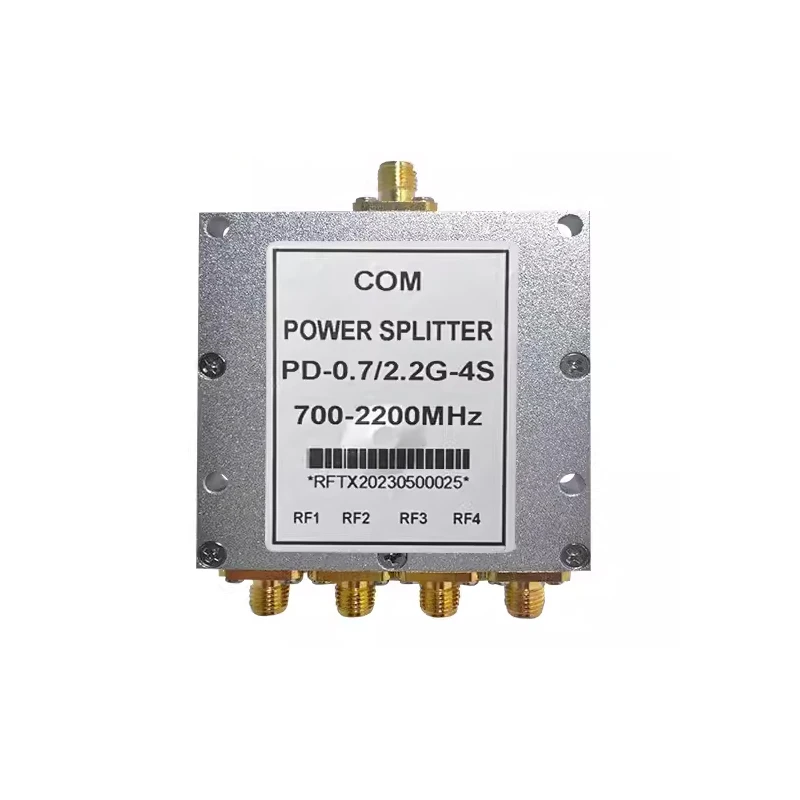 SMA Microstrip Power Splitter 1 to 4 RF Microstrip Power Splitter 0.5-8G SMA RF Combiner WIFI 2-6G Power Splitter 500-6000MHz