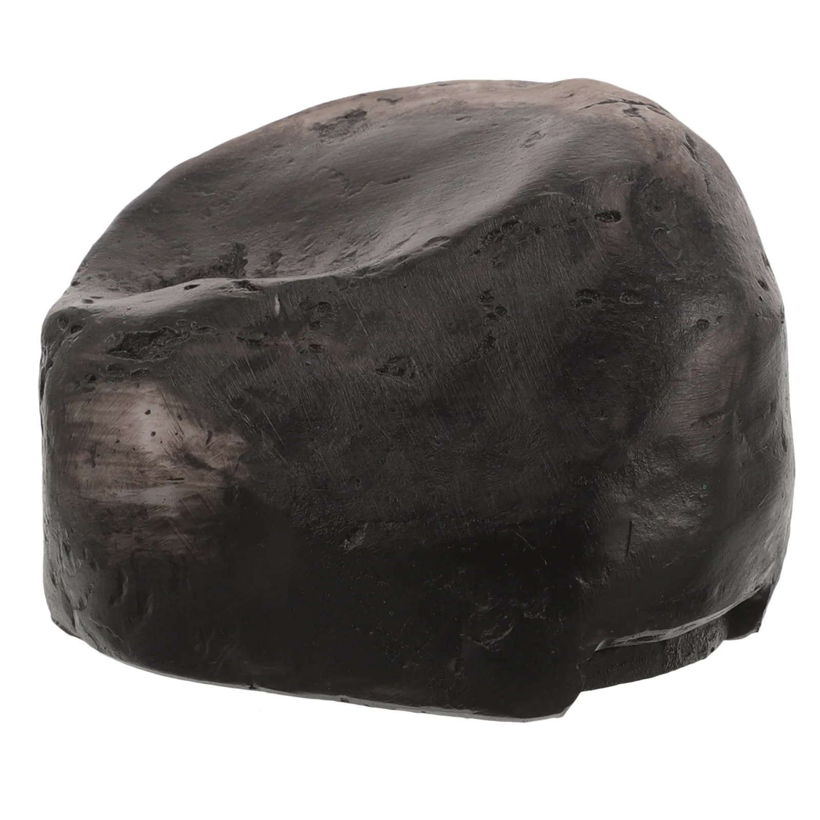 

Stone Key Box Black Color Outdoor Garden Hider Fake Appearance Resin Material Weather Proof Hidden Keys Storage