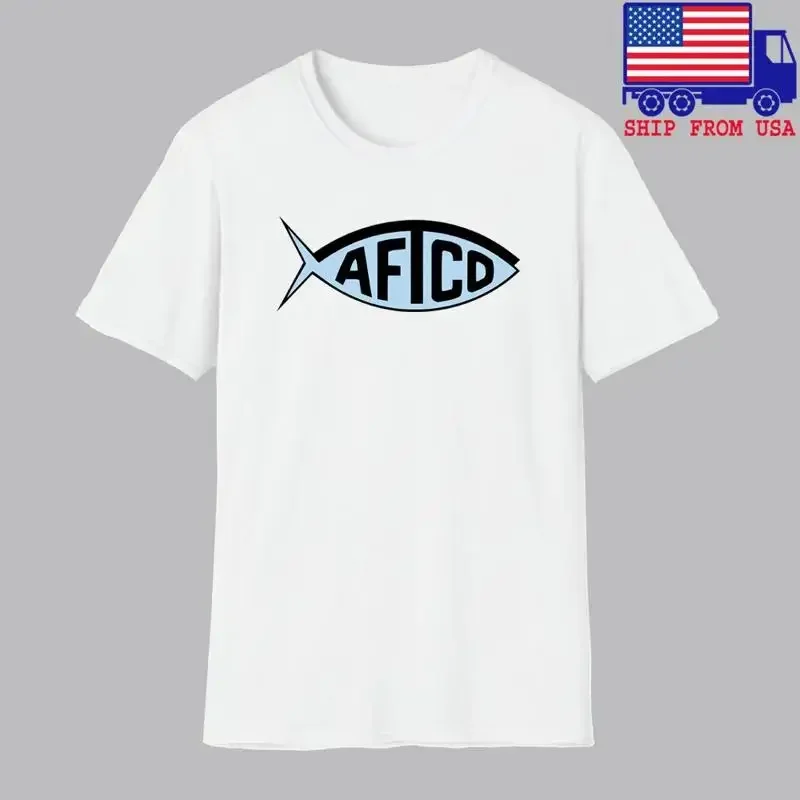 Aftco Fishing Men'S White T Shirt Size S 5Xl