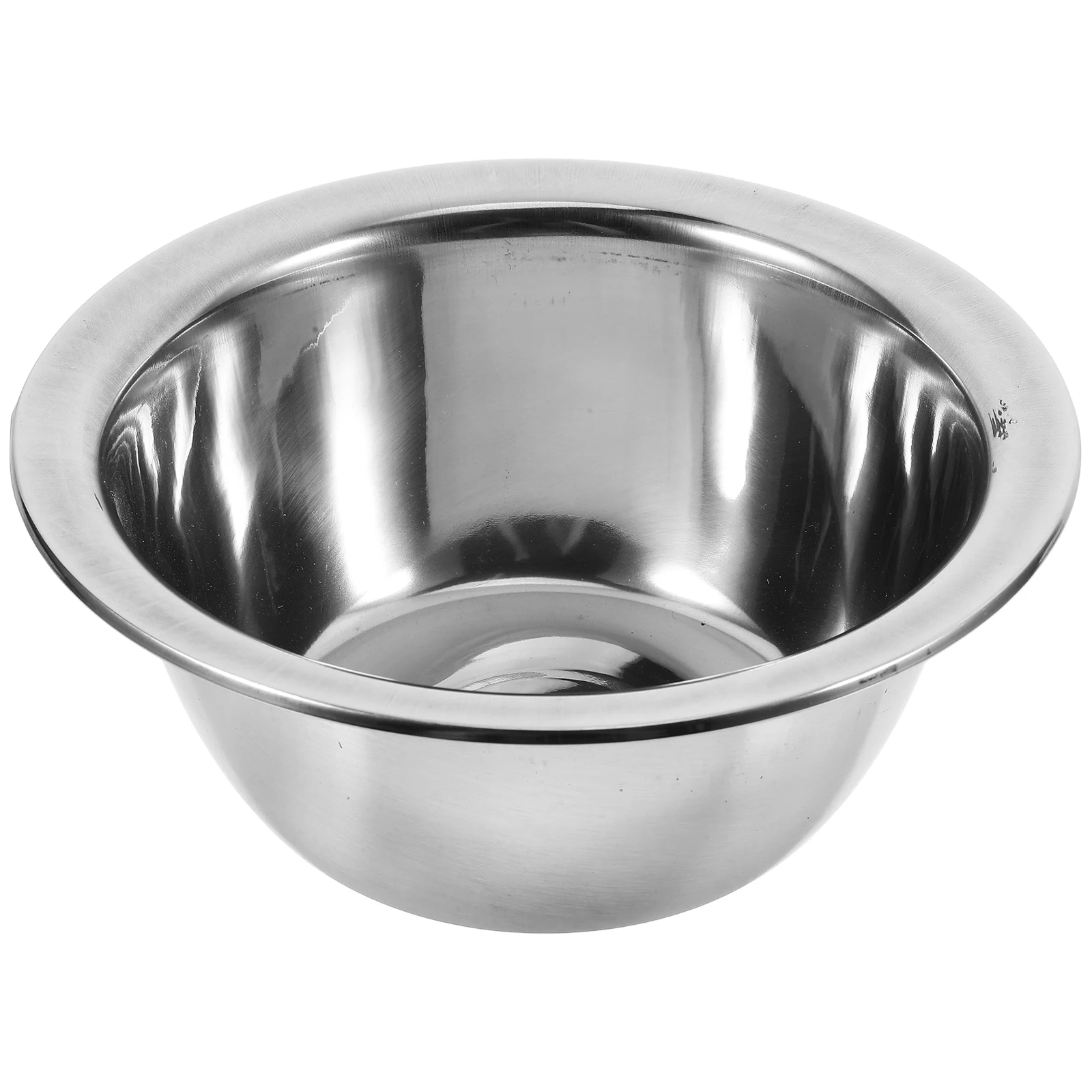 

Stainless Steel Mixing Bowl Baking Basin Seasoning Tank Large Food Serving Storage Container Dishwasher Safe Kitchen Gadget For