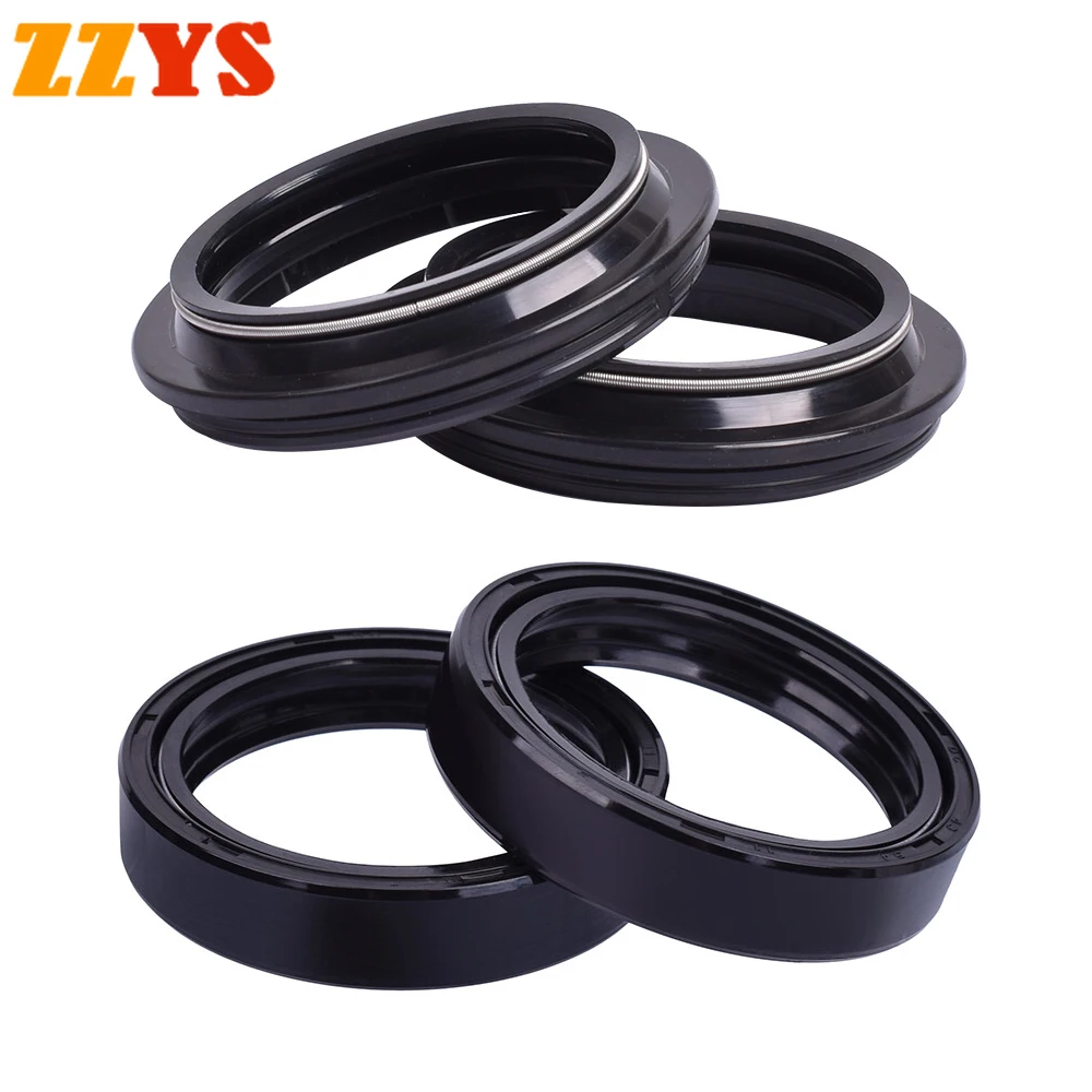 43x54x11 43 54 Front Fork Oil Seal & 43x54 Dust Cover Lip For Triumph TIGER 800 800XR 800XRT 800XRX 900 1050 Speed Triple 1050