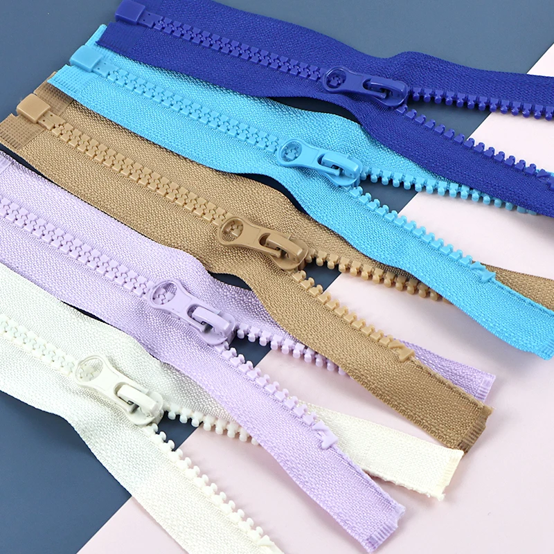 

2/5/10Pcs 5# Resin Zipper Sewing Decor Zip 15cm Closures Zips for Clothes Open-End Zippers DIY Bags Cierre Ziper Replacement