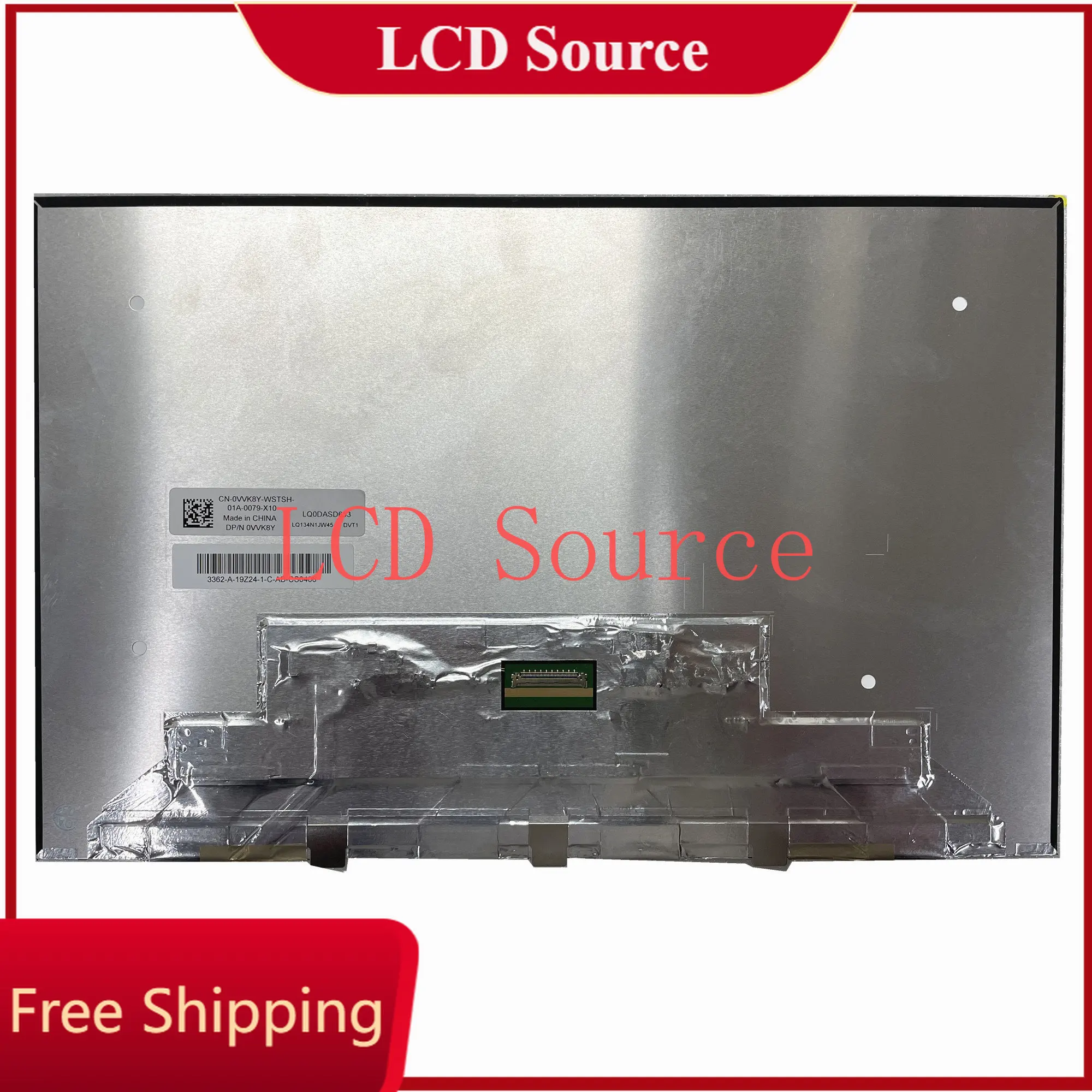 

LQ0DASD653 LQ0DASD654 LQ134N1JW45 EVT LQ0DASD652 LCD Screen 0VVK8Y Non-touch