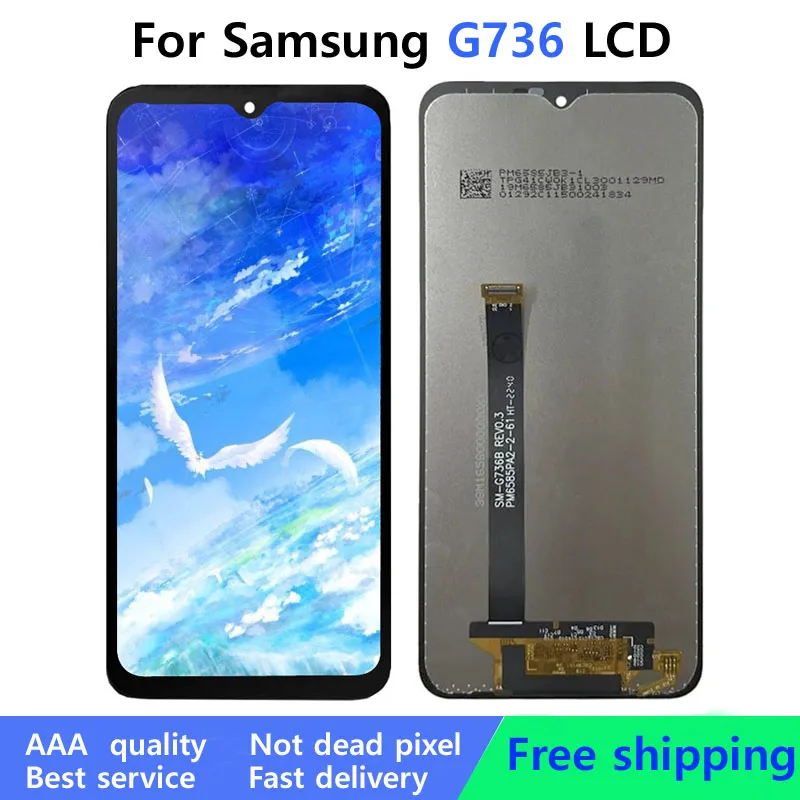 

6.6" Tested G736 Lcd Screen For Samsung Galaxy Xcover6 Pro G736B LCD Display Touch Screen Digitizer Assembly Repair Parts
