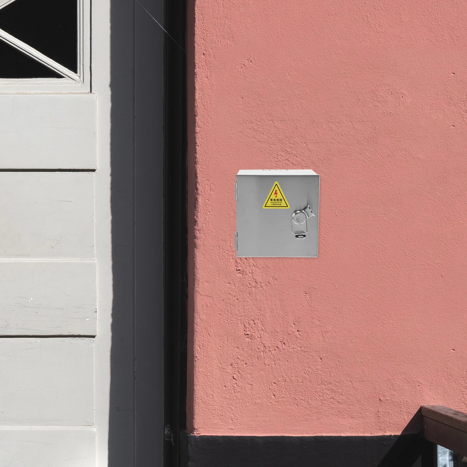 

Wall-Mounted Outdoor Charging Socket Box Stainless Steel Waterproof Electric Vehicle Outlet Surface Flush for Exterior