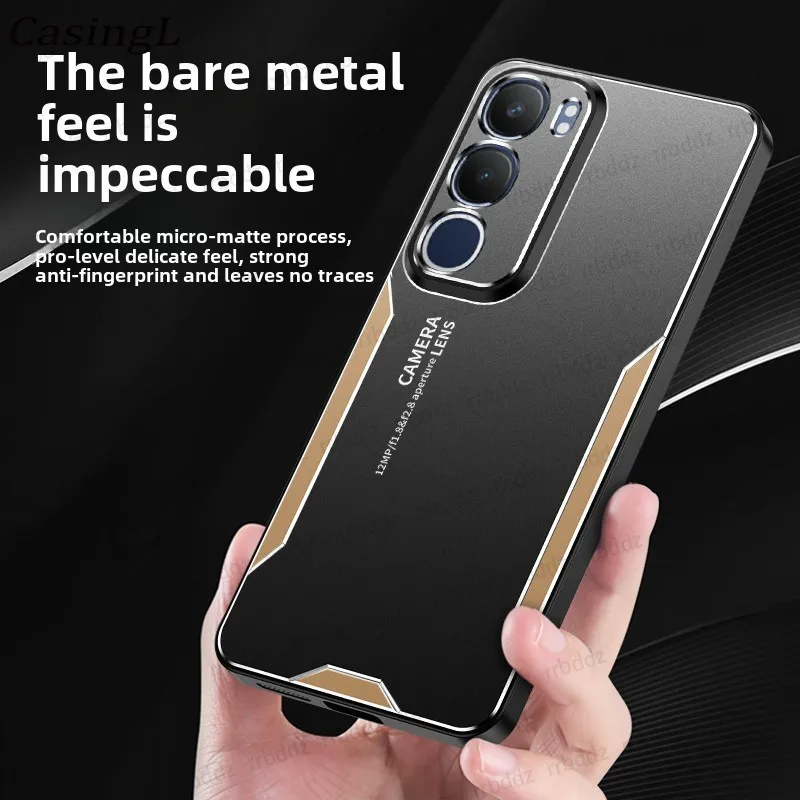 Case For VIVO Y19S Y28 Y03 Y03T Luxury Metal lens protection Shockproof Cover VIVO Y28 Y03 Y03T T y 19 28