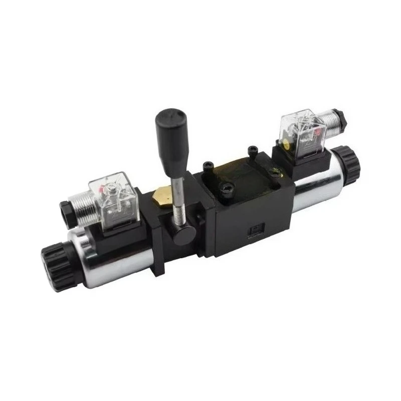 4WMME10 Solenoid Valve with Emergency Handle 120L Directional Control Valve