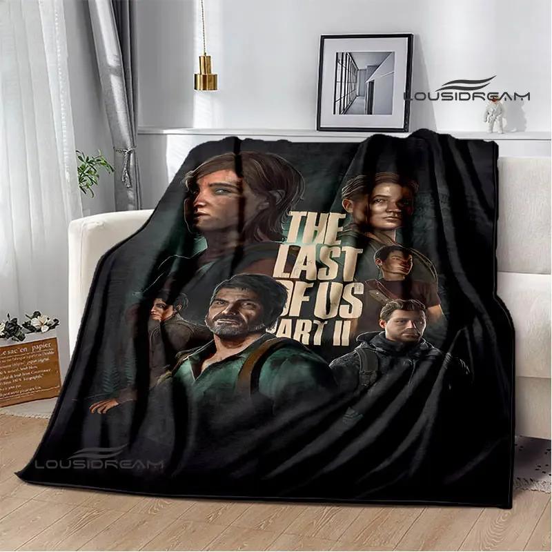 The latest movie The last of US printed blanket Beautiful blankets blankets for beds Warm blanket Picnic blanket Birthday Gift