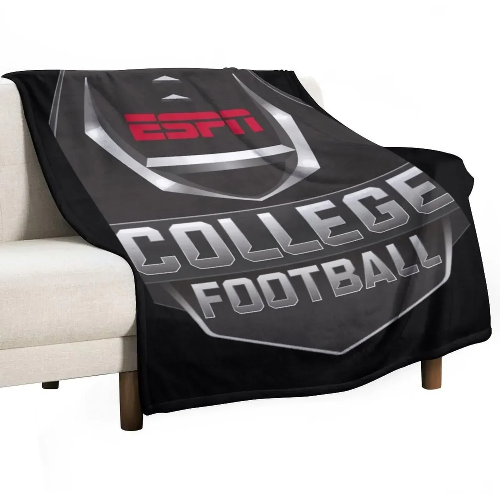 

ESPN College Football Throw Blanket Decorative Sofas Nap Moving Shaggy Blankets