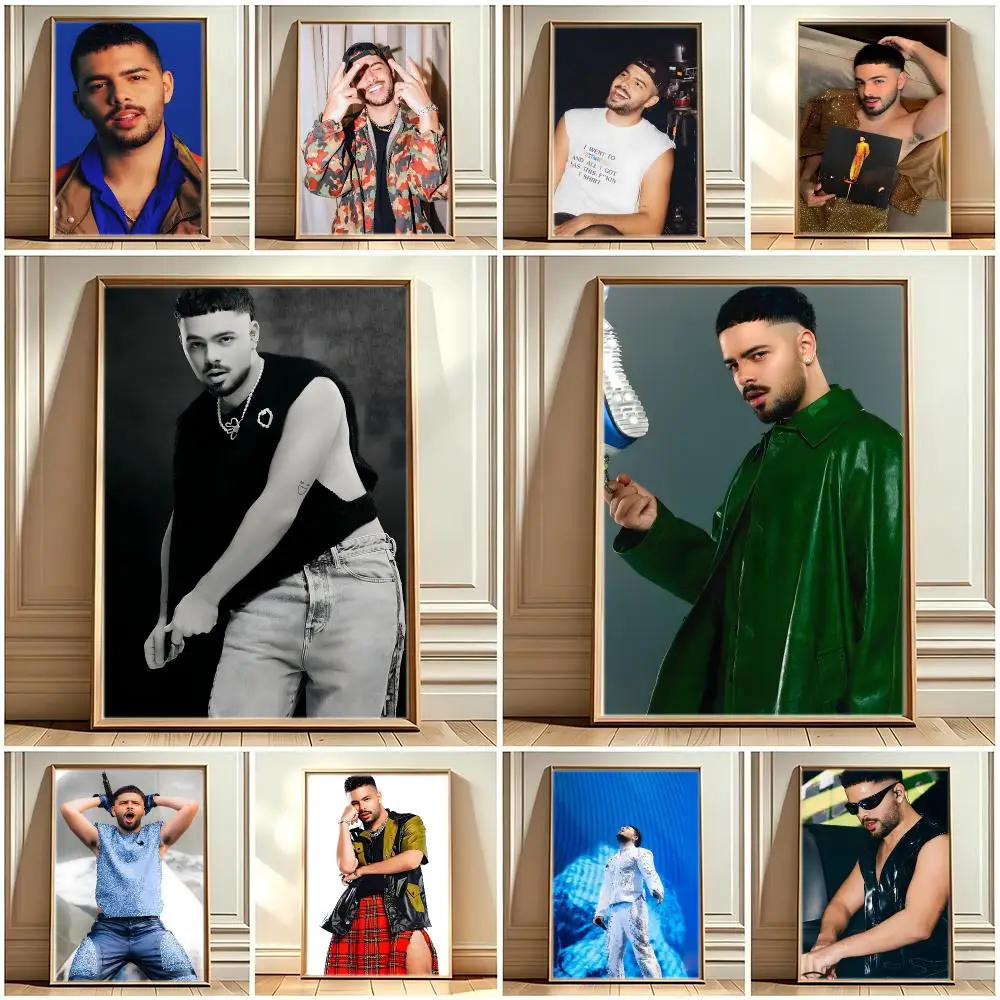 Brazilian Singer P-Pedro Sampaio Poster Print Painting Home Decor for Bedroom Living Room Hallway