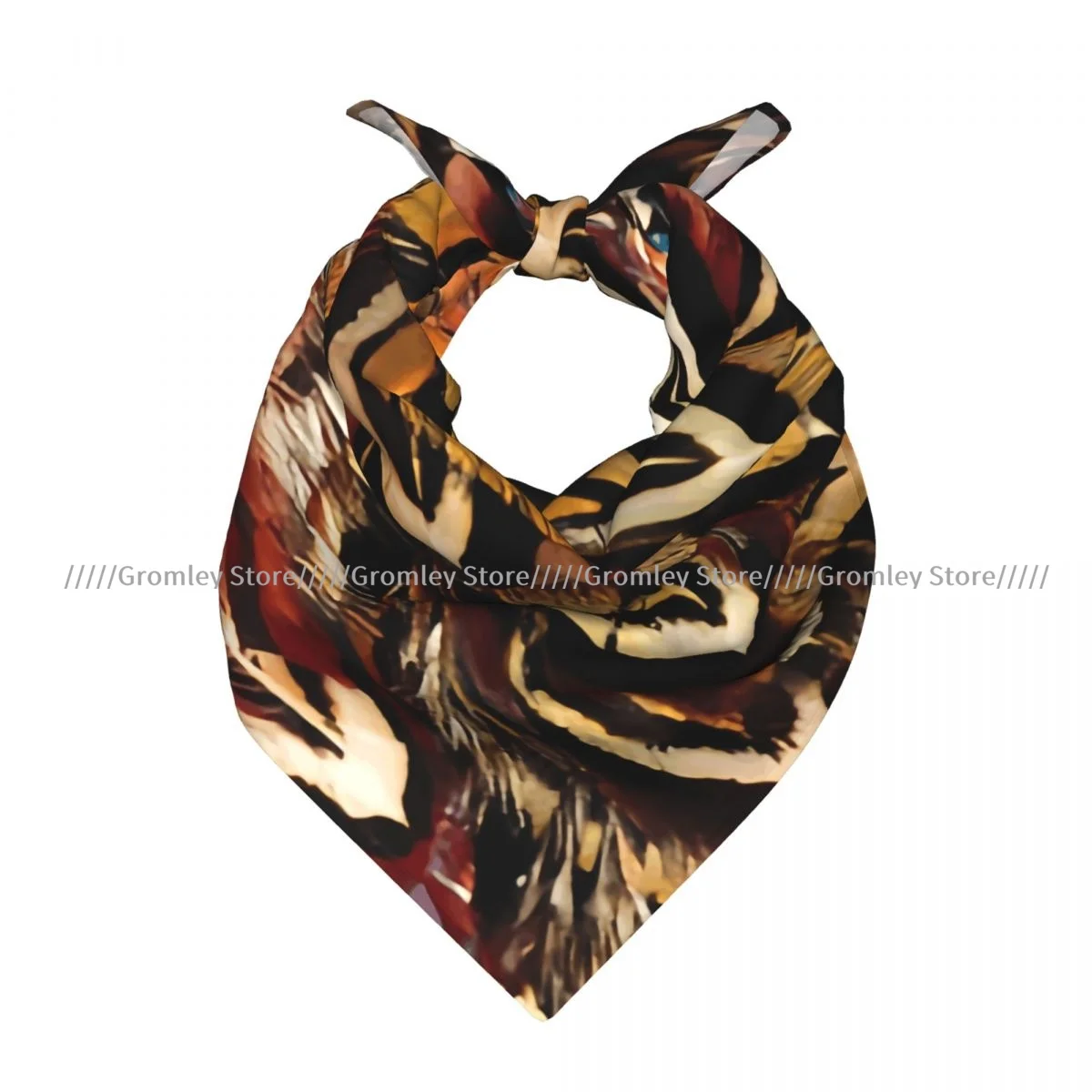 

Feather Square Scarf Soft Breathable Daily Kerchief