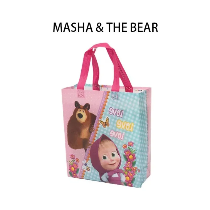 Nuevo Masha y el oso muñeca de juguete oso muñeca cómoda para niños regalo de cumpleaños personajes de Anime Masha Kawaii conjunto de regalo sorpresa