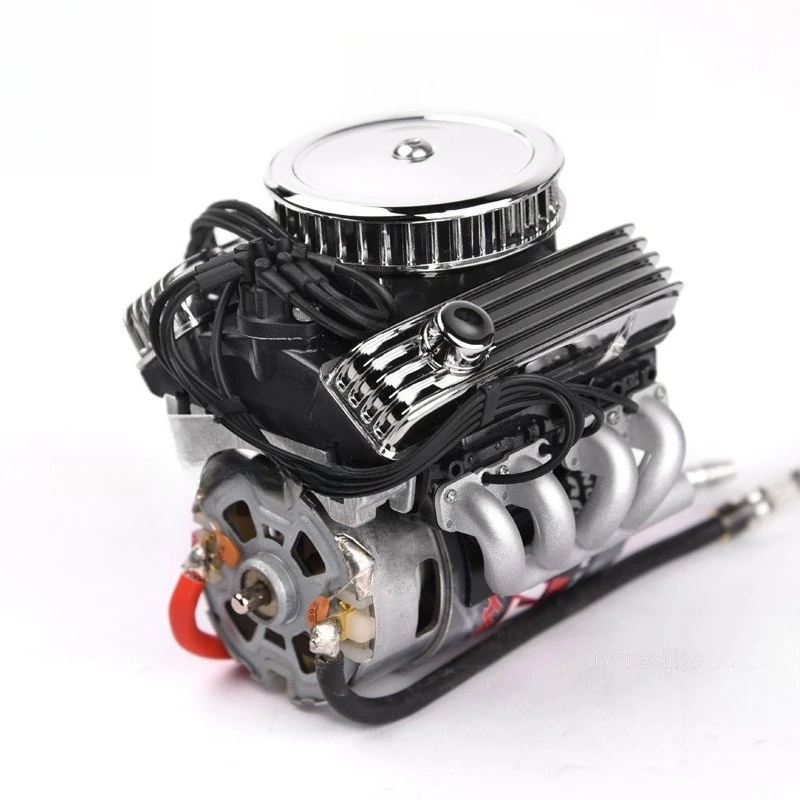 

GRC vintage V8 simulation engine fan radiator F82 motor fan, hood GAX0142A