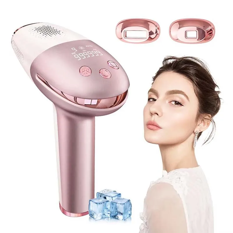Permanent Handheld Home Painless Ice Cooling Portable High Energy Hair Beauty Depilator IPL Laser Remover