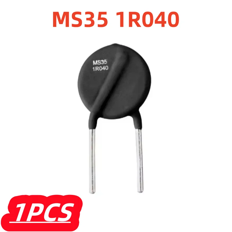 1Pcs/lot 100% New MS35 1R040 NTC Negative Temperature Thermistor 1R 1Ω 40A Surge Resistant Original Import