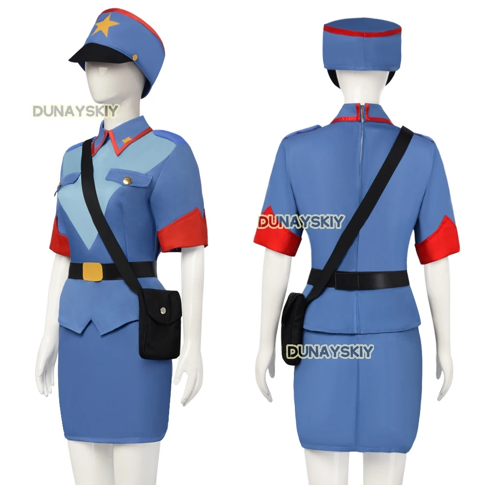 Officer Jenny Cosplay Costume Halloween Christmas Comic con Game Anime Party Customized Clothes