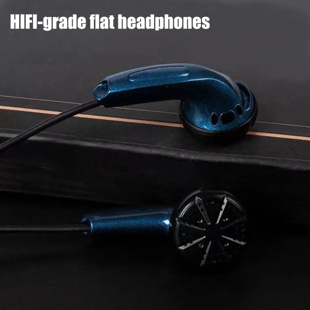 سماعة أذن سلكية ناعمة نقل ثابت عالمي 3.5 ملم HiFi داخل الأذن سماعة أذن رياضية للألعاب مضادة لللف