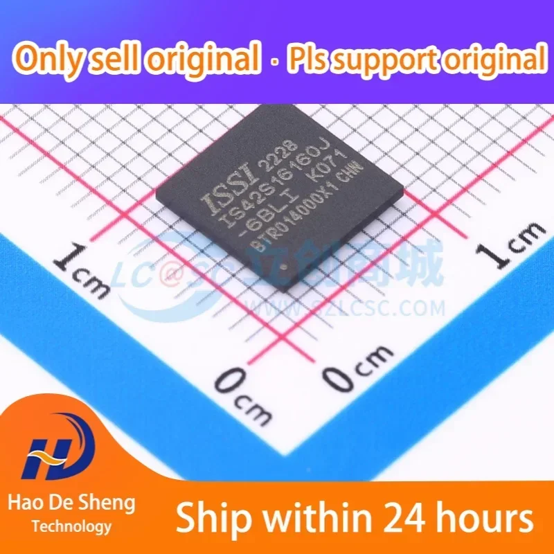 

10 шт./лот IS42S16160J-6BLI IS42S16160J TFBGA-54 новый оригинал на складе
