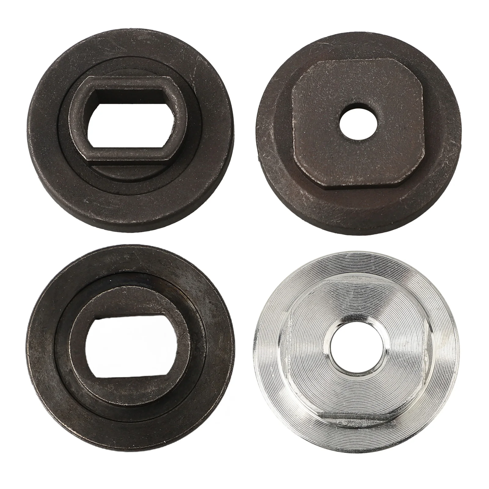 2pcs Alloy Plate Screw Cutting Pressure Machine Tool For 4100 Marble Replacement Accessory Black Silver 34mm M6 M8