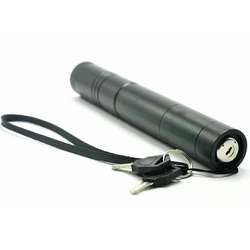 Puntero láser infrarrojo enfocable, linterna portátil con llave segura, 808nm, 980nm