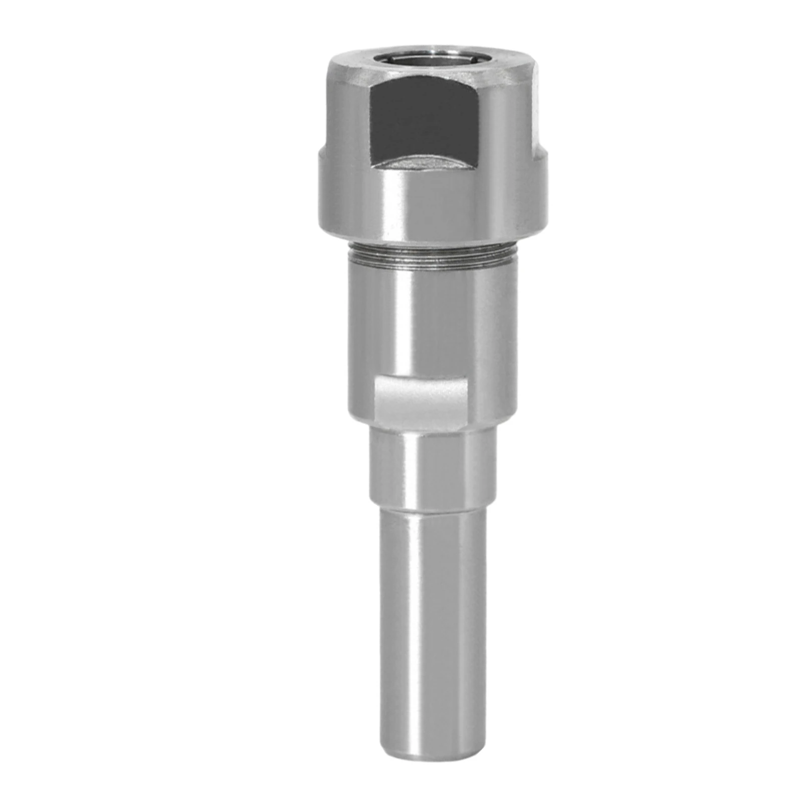 Router konverter batang 12mm adaptor Shank 12mm, Router Chuck stabil rotasi bahan baja karbon tahan korosi