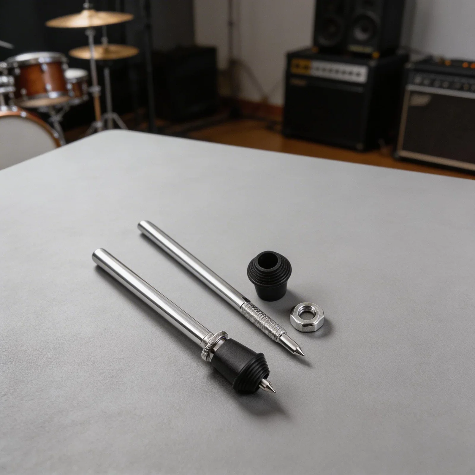 Drumming Performance Metal Floor Foot Drum Performance Enhancement Drumset Drum Replacement Legs Enhanced Stability