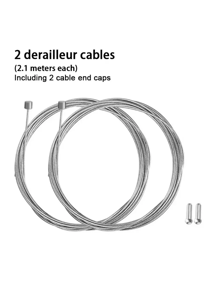 AliExpress NONE 2pcs Chooee Bicycle Brake Shifter Cables Stainless Steel Inner Wire Line Universal for Mountain Road Bike Gear Systems