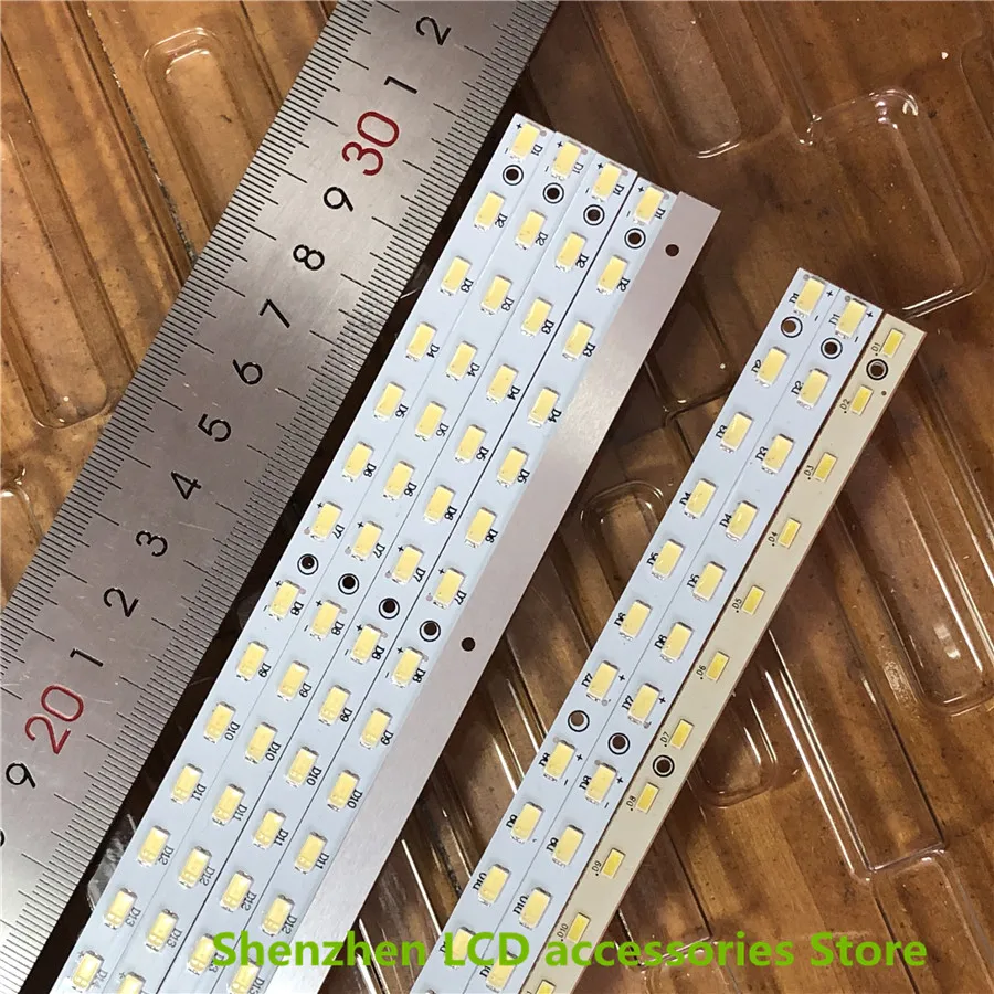 2 Pieces/lot LE50D8800 V500HJ1-LE1 LED strip V500H1-LS5-TLEM6 TLEM4 TREM6 TREM4 E117098 28 LEDs 315mm,used parts