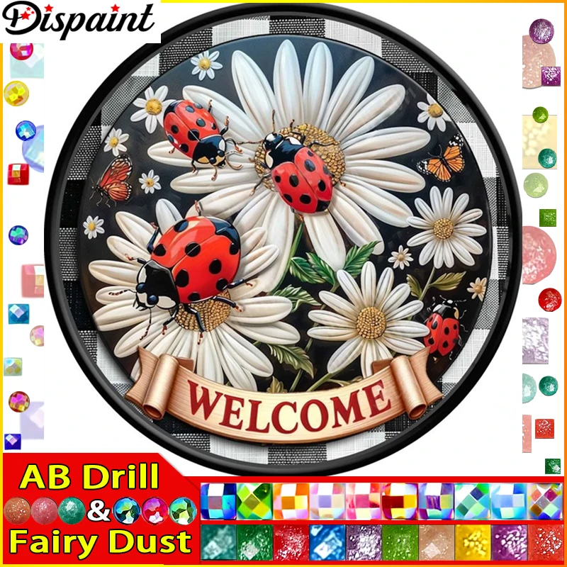 Dispaint Fairy Dust AB 5d Diamond Painting Full Square/Round 