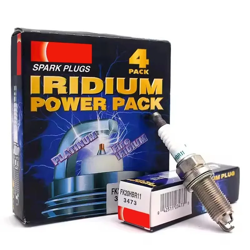 4/6PCS 3473 FK20HBR11 Iridium Spark Plug for Lexus GS250 GS300 GS450h IS250 IS300 LS460 RC300 RC350 GS460 Toyota Mark 3GR-FSE