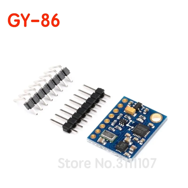 

GY-86 10DOF Sensor Module MS5611 HMC5883L GY 86 MPU6050 Module MWC Flight Control Board Sensor 3-5v