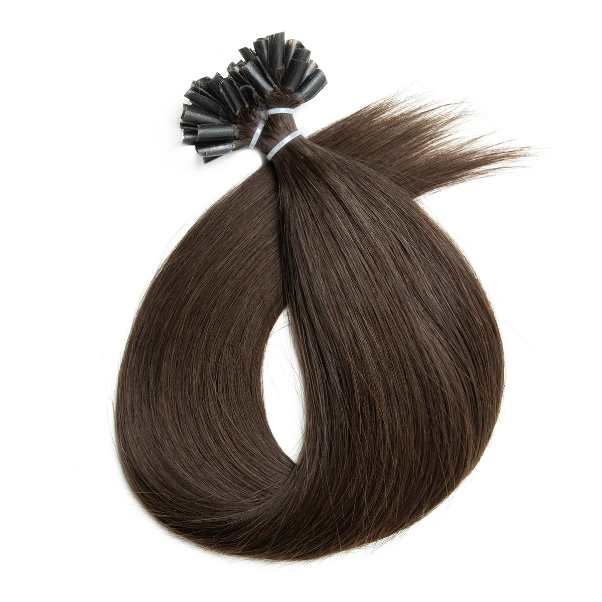 Remy Nail U-Tip Haarverlengingen 100% Echt Haar Machine Keratine Getipt Recht Haar Lijmloos Eenvoudig te Installeren DIY Kit voor Salon