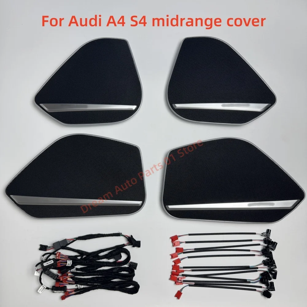 

For Audi A4 S4 B9 Atmosphere lamp mid tone cover glass light light mid tone cover co-driver trim car interior lighting upgrade