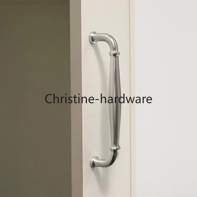 

Brass Furniture Handles Modern Matt Silver Pulls Wardrobe Dresser Cupboard Cabinet Drawer Wine Bar Brushed Nickel