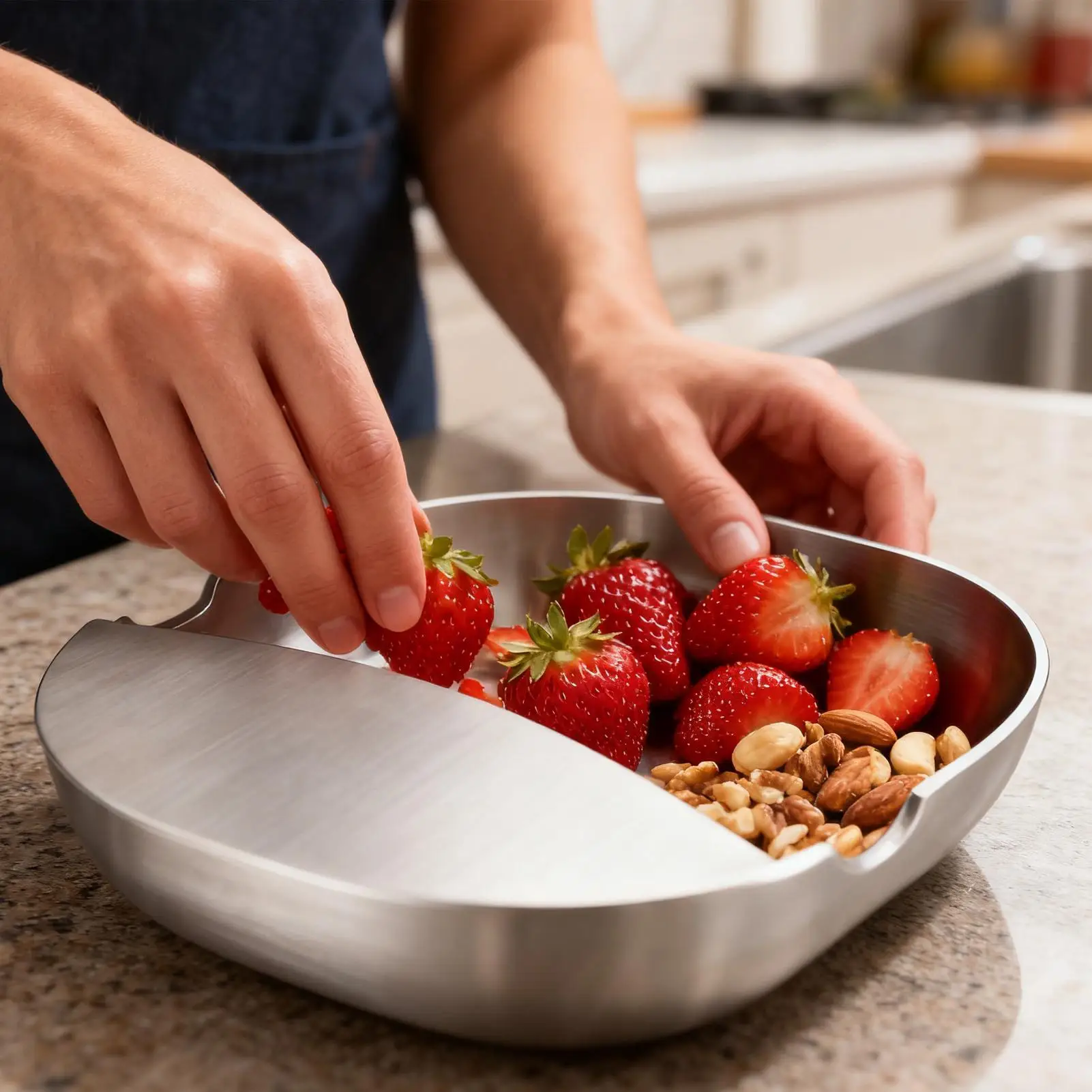 Stainless Steel Spoon Rest Stand Self Standing Utensil Holder for Stove Top, Keeps Spoon Spatula Clean & Organized While Cooking
