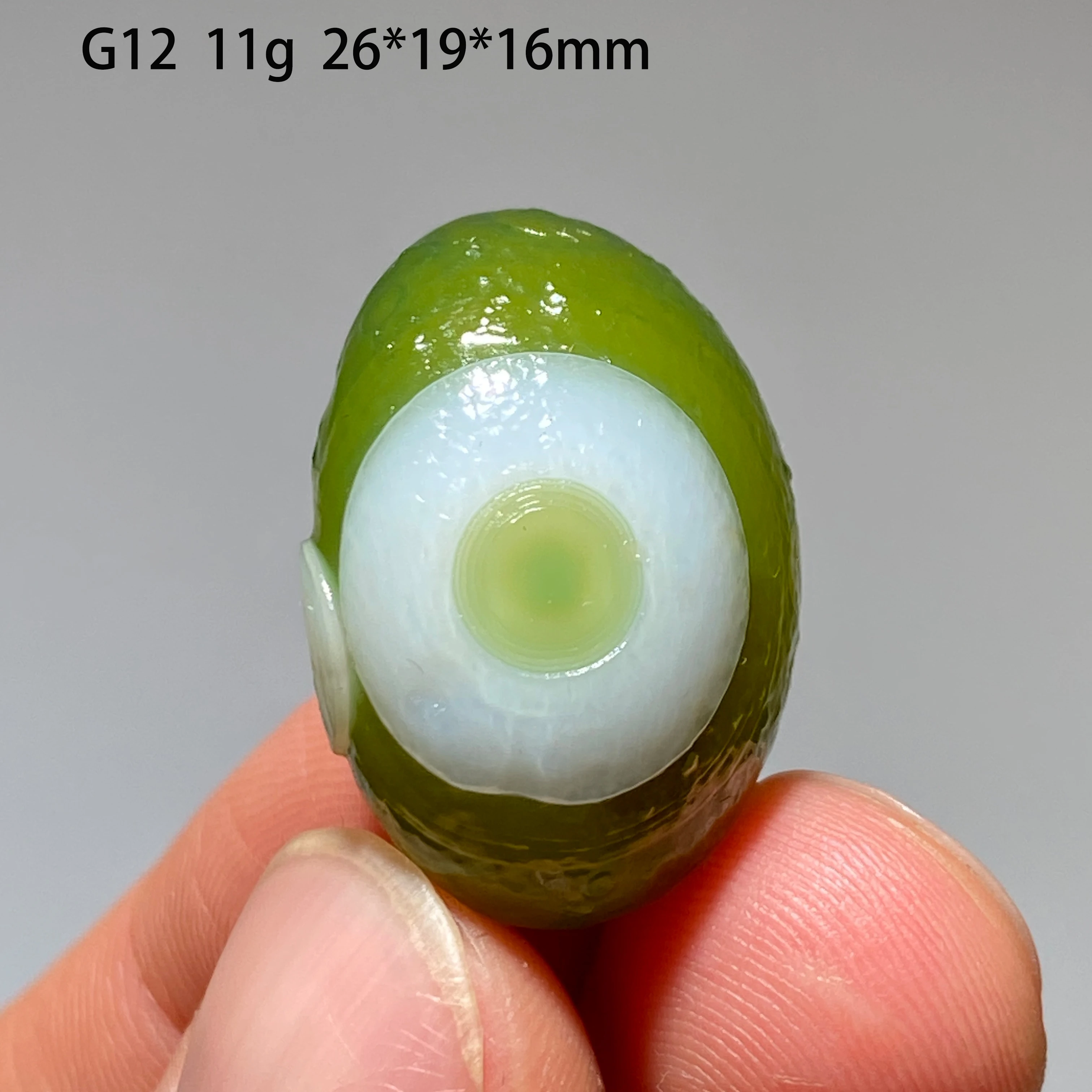 Ornement en agate sardonyx naturelle Gobi Eye, cristal de guérison, pierre minérale, décoration énergétique, cadeau pour la maison, collection, méditation
