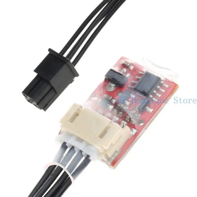652f 1pc 4-pin plug Red Devil Fan Simulators وحدة تحكم سرعة المروحة لـ WhatsMiner M21S M20S M20 #5