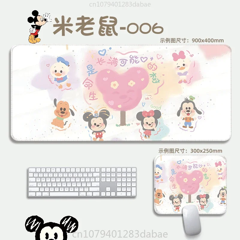 الكرتون بو الجلود ماوس حصيرة مقاوم للماء ديزني ميكي ميني كبير مكتب الكمبيوتر لوحة المفاتيح حصيرة طالب الكتابة حصيرة مفرش المائدة #2
