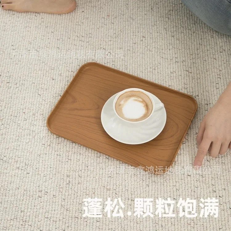 2026 New Zealand wool French cream style living room carpet light luxry senior bedroom modern simple carpet home floor mat