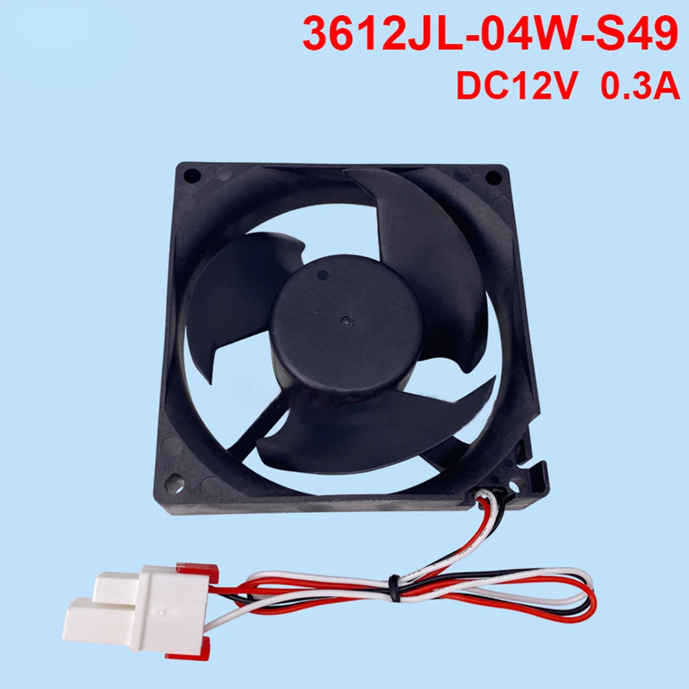 Novo motor de ventilador de geladeira e freezer 12v 0,3a 3612JL-04W-S49 ventilador de refrigeração para samsung ventilador de geladeira acessórios peças