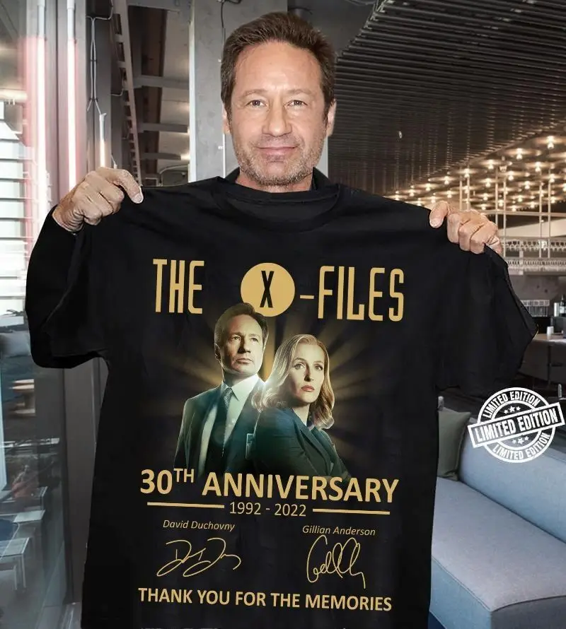 

30 Years Anniversary The X-files Shirt Classic Black Unisex S-2345XL NE2449