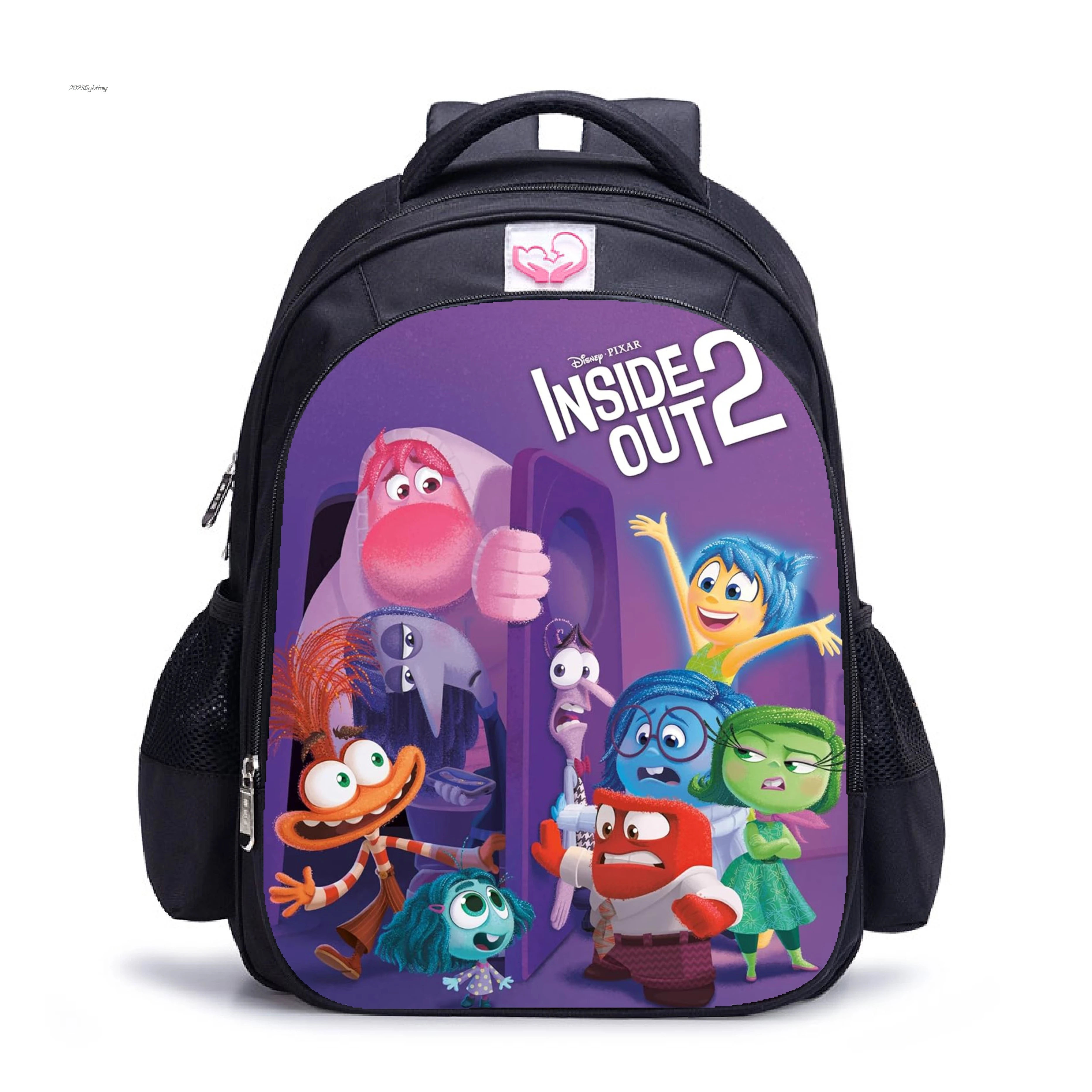 16 Inch Inside Out Cartoon Children School Bags Orthopedic Backpack Kids School Boys Girls Mochila Infantil Cartoon Mochilas