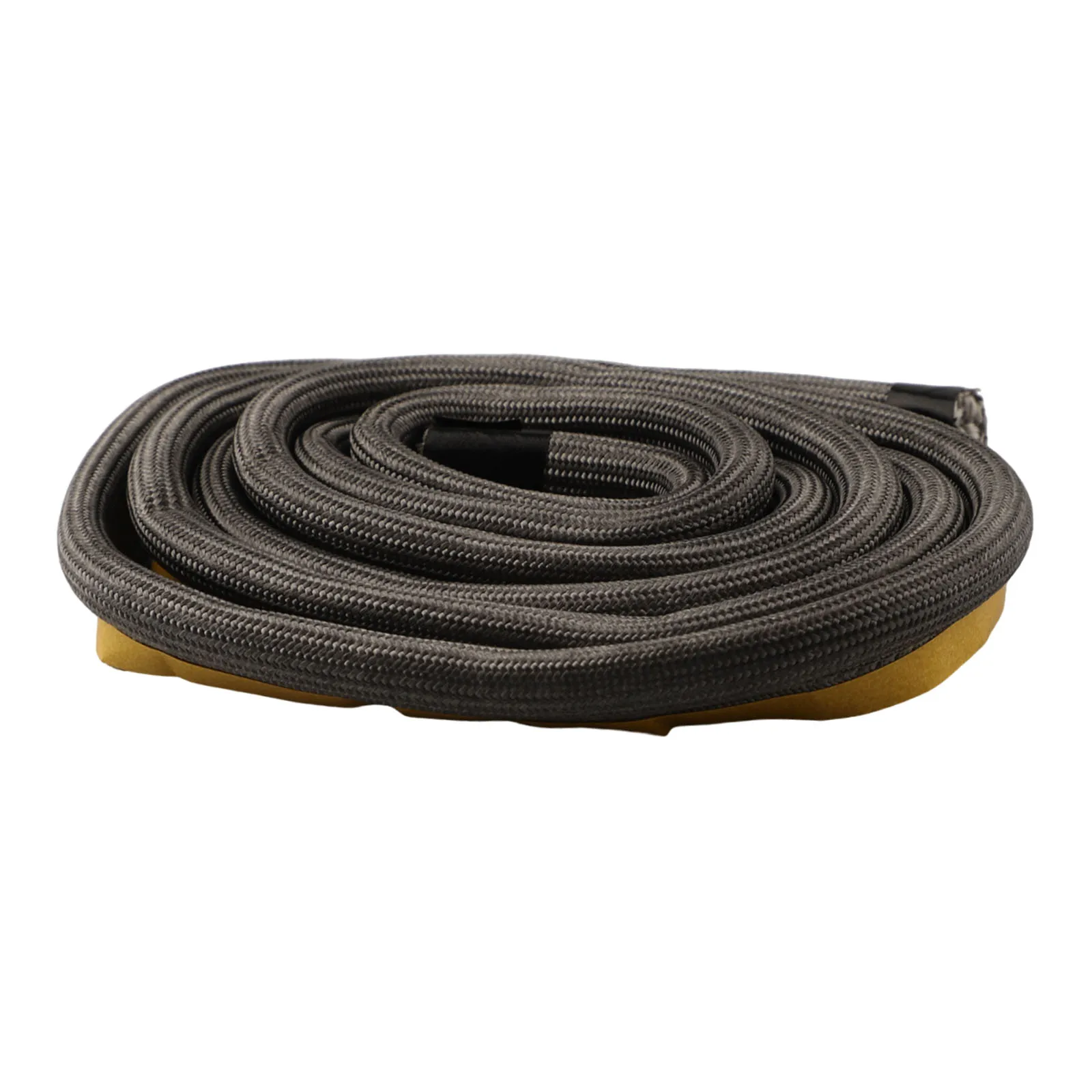 Door Seal Stove Rope Fire Glue Glass Yarns Thermal Insulation 550ºC Black Diameter 10mm High Quality Practical