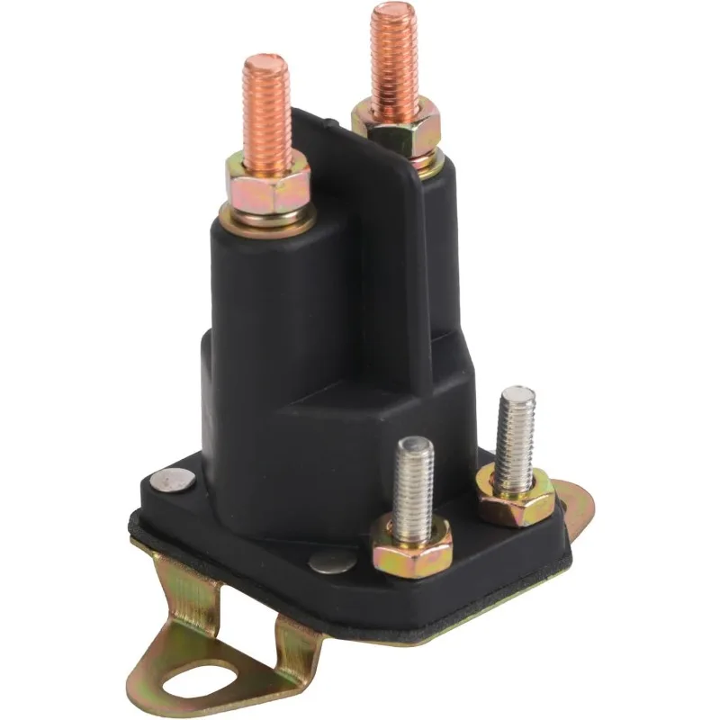 Starter Solenoid 12V 4 Terminal with 2 Hole Bracket 117-1197 For Toro TimeCutter Riding Mower 74360 74363 74365 74366 74370 view 3